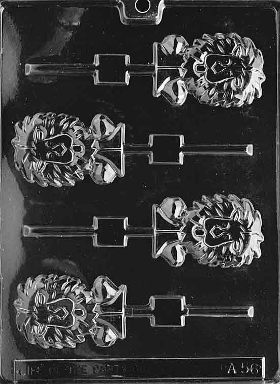 Lion Lolly Chocolate Mold