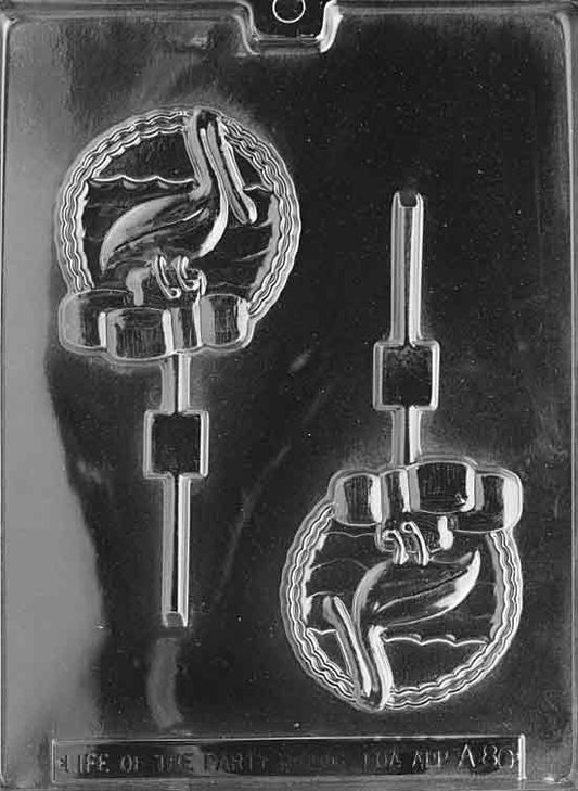 Pelican Lolly Chocolate Mold