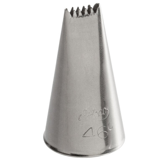 Tip 46' (degree) Basketweave Cake Decorating Tip #46' ATECO
