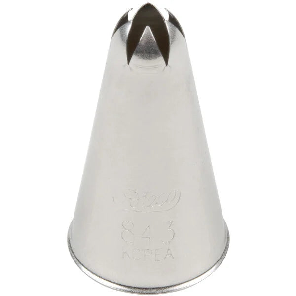 Tip 843 Closed Star Cake Decorating Tip #843 ATECO