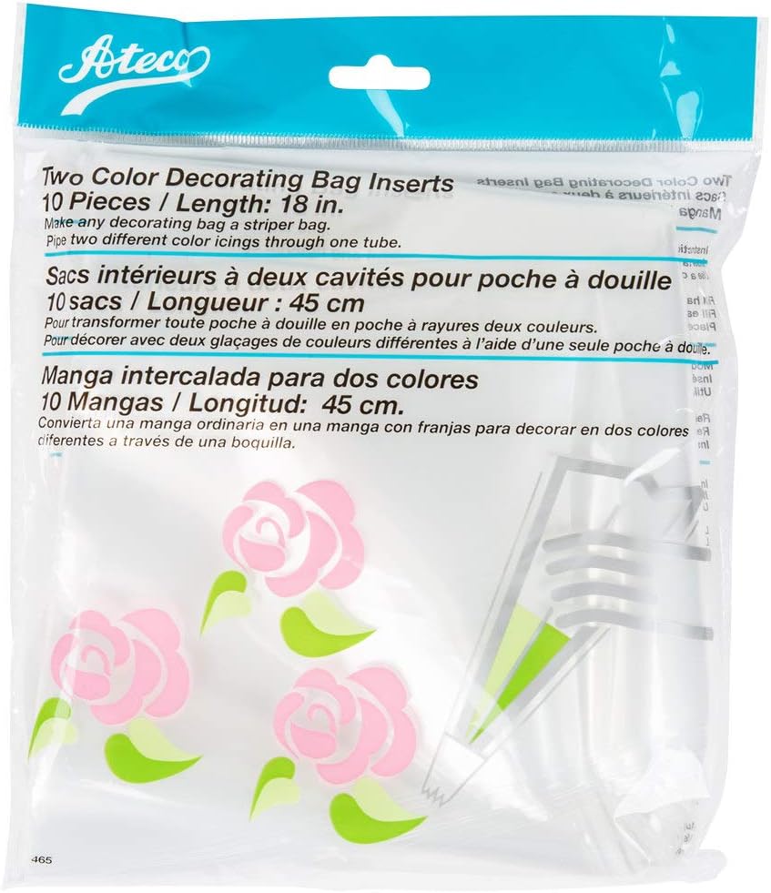 ATECO Two Color Decorating Bag Inserts 465