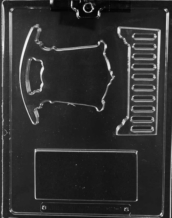 Baby Cradle 3D (part A) Chocolate Mold
