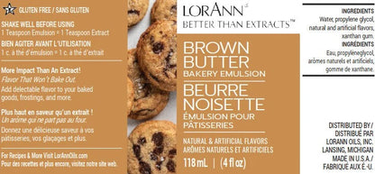 Brown Butter Bakery Emulsion Lorann