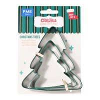 Christmas Tree Metal Cutter Set of 3  PME