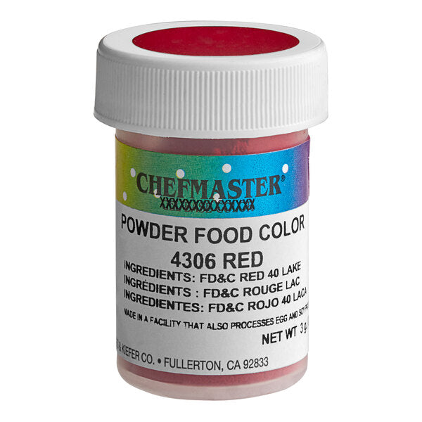Red Powder Food Color Chefmaster