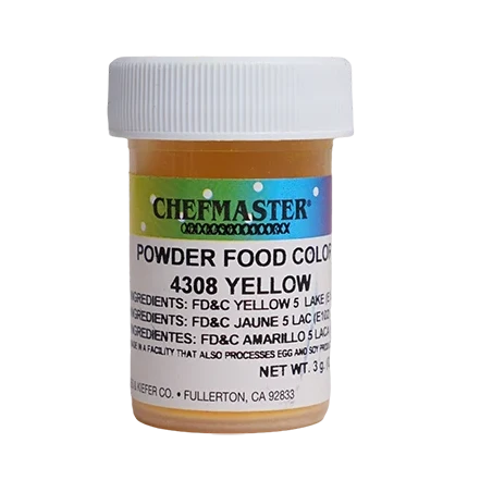 Yellow Powder Food Color Chefmaster