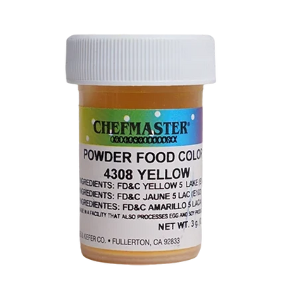 Yellow Powder Food Color Chefmaster