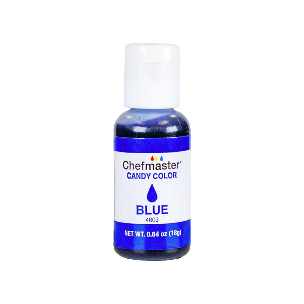 Chefmaster Blue Candy Color 0.64 oz Bottle 4603