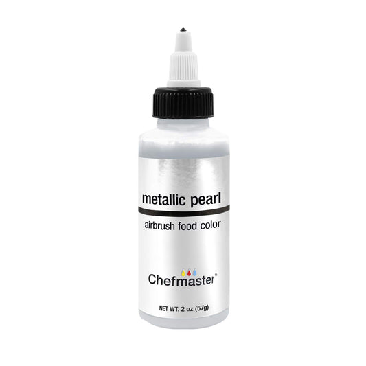 Chefmaster Metallic Pearl 2oz Airbrush Food Coloring