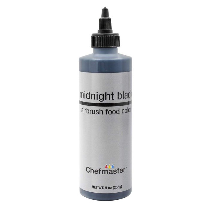 Chefmaster Midnight Black Airbrush Food Color