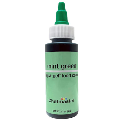 Chefmaster Mint Green 2.3oz Liqua Gel Food Color