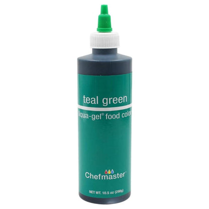 Chefmaster Teal Green 10.5oz Liqua Gel Food Color