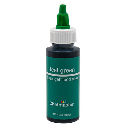 Chefmaster Teal Green 2.3oz Liqua Gel Food Color
