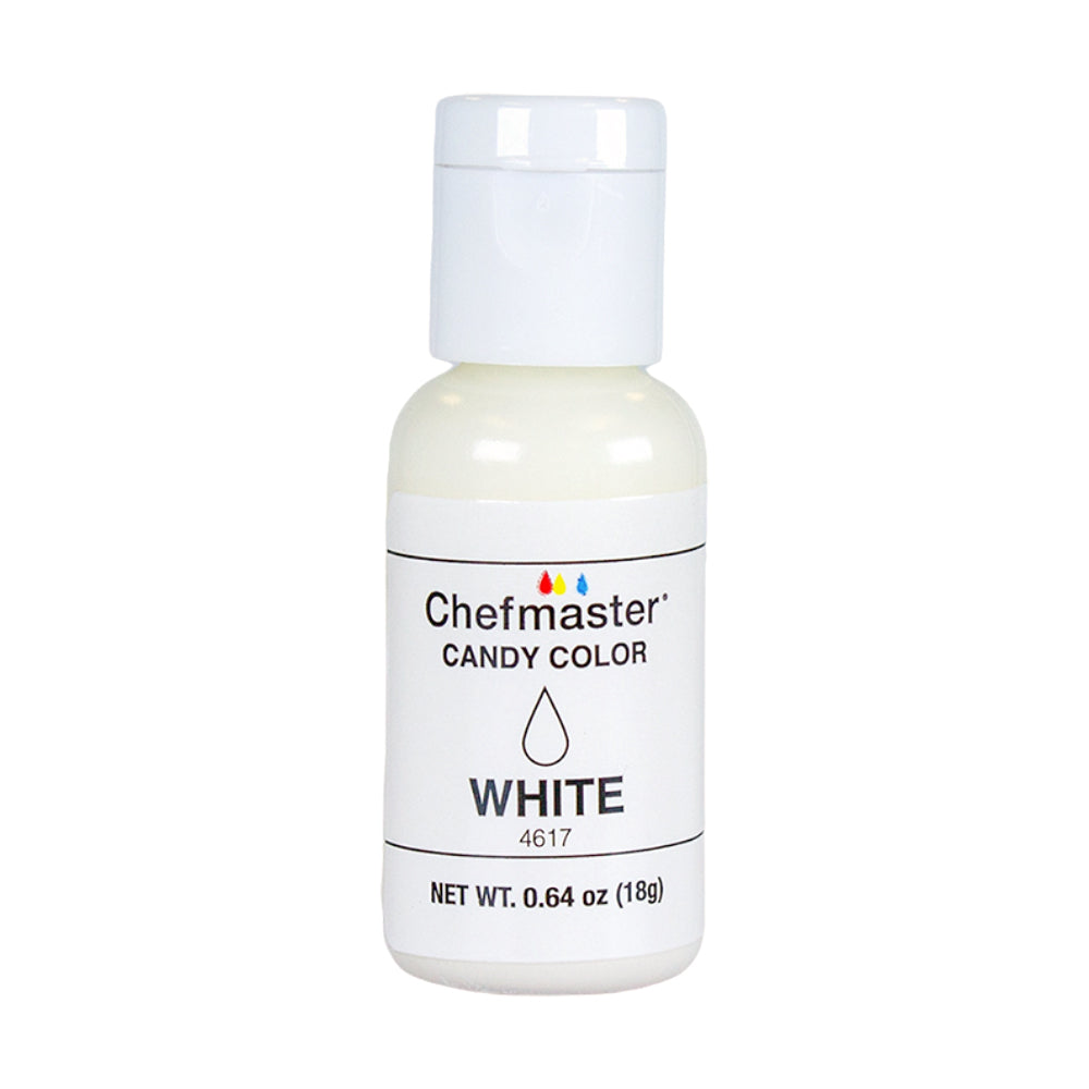Chefmaster White Candy Color 0.64 oz 4617