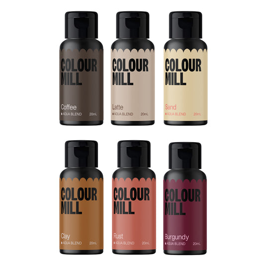 Colour Mill Aqua Blend Food Colors Outback Set