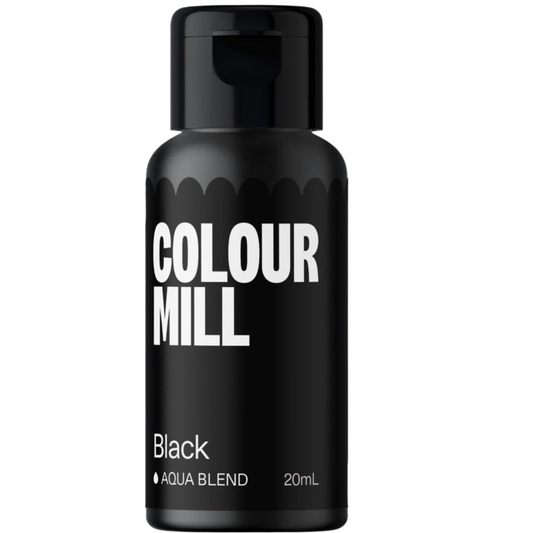 Colour Mill Black Aqua Blend Food Color 20ml