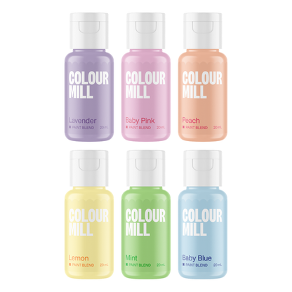 Colour Mill Pastel Edible Paint Set