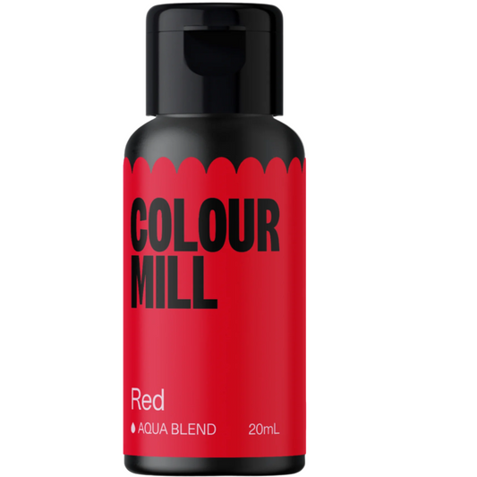 Colour Mill Red Aqua Blend Food Color 20ml