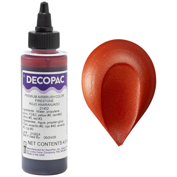 Decopac Firestone Premium Airbrush Food Color 21402