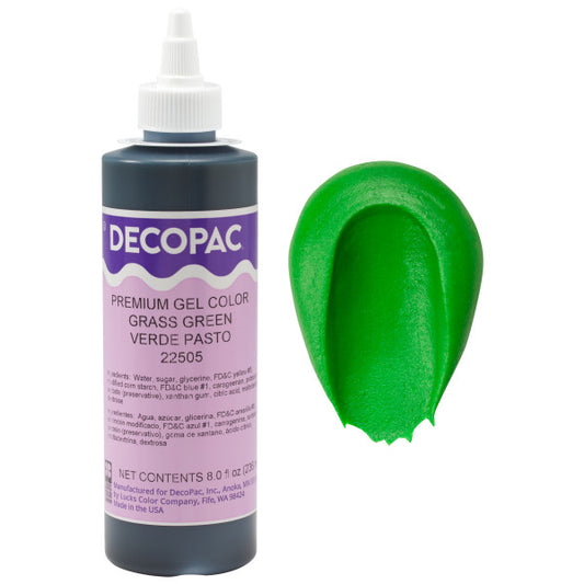 Decopac Grass Green Premium Gel Food Color 22505
