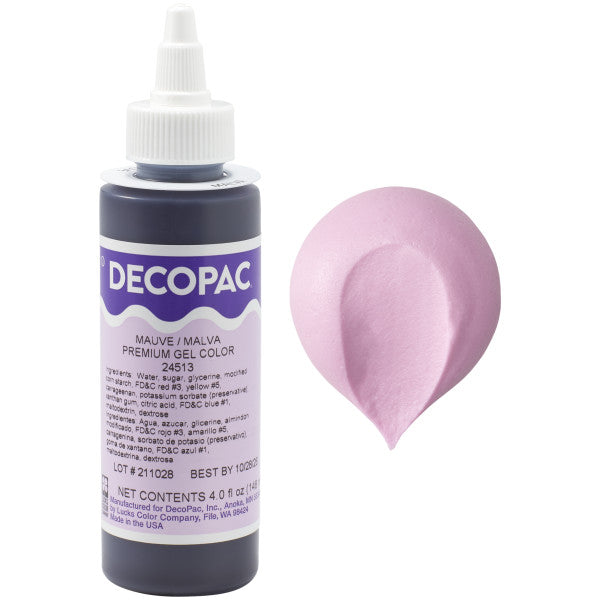 Decopac Mauve Premium Trend Gel Food Color 24513
