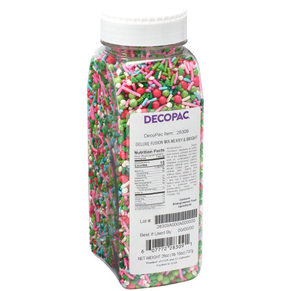 Decopac Merry & Bright Fusion Sprinkle Mix 28309