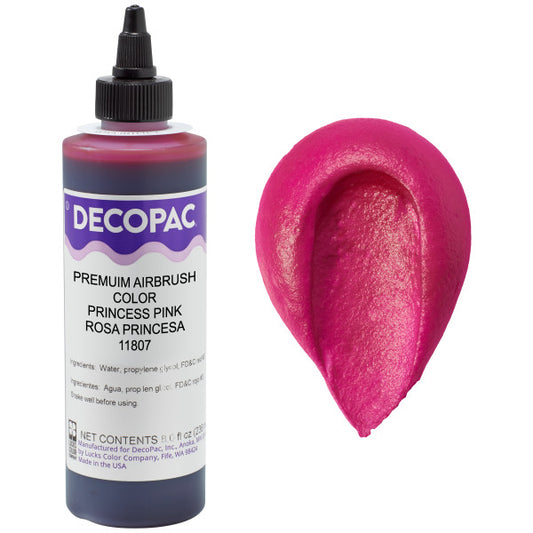 Decopac Princess Pink Premium Airbrush Food Color 11807