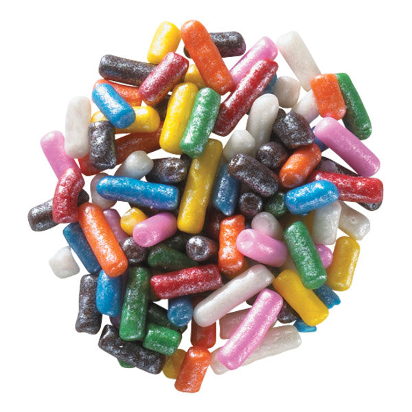 Decopac Rainbow Shimmer Sprinkles 3lb Box 13303