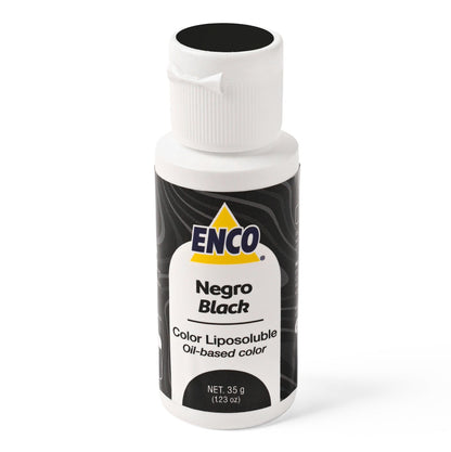 ENCO Black Oil Based Food Color 1.23 oz