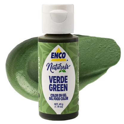 Naturals Green 1.41 oz Enco Gel Food Color