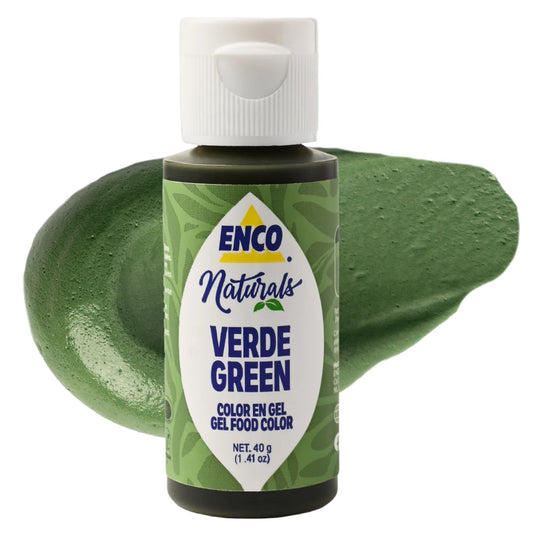 Naturals Green 1.41 oz Enco Gel Food Color