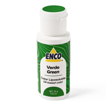 ENCO Green Oil Based Food Color 1.23 oz