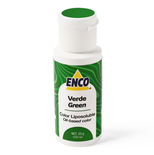 ENCO Green Oil Based Food Color 1.23 oz