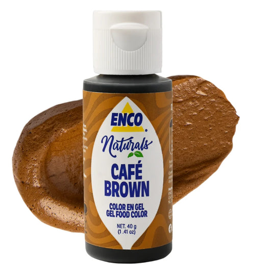 Naturals Brown 1.41 oz Enco Gel Food Color