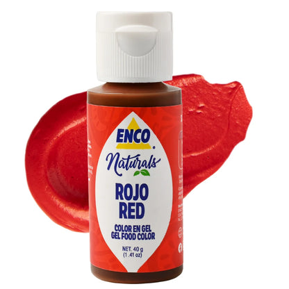 Naturals Red 1.41 oz Enco Gel Food Color