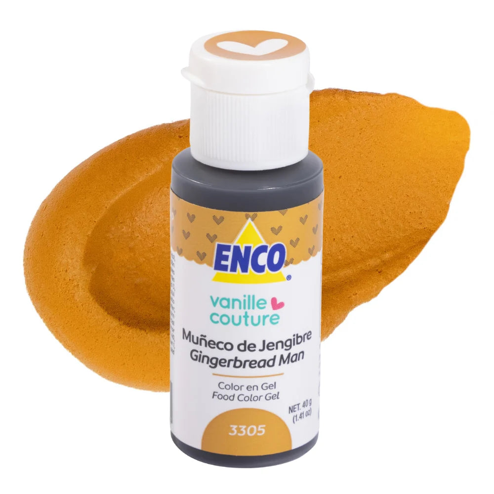ENCO Gingerbread Man Gel Food Coloring 3305