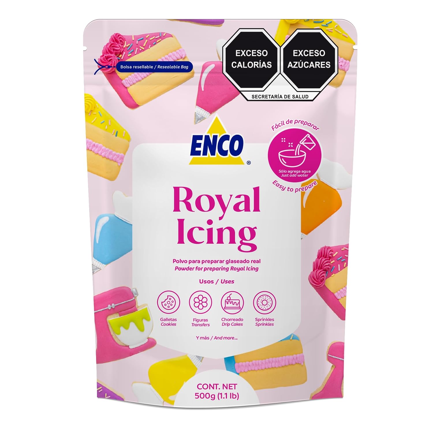 ENCO White Royal Icing Mix 1.1 lb 3000