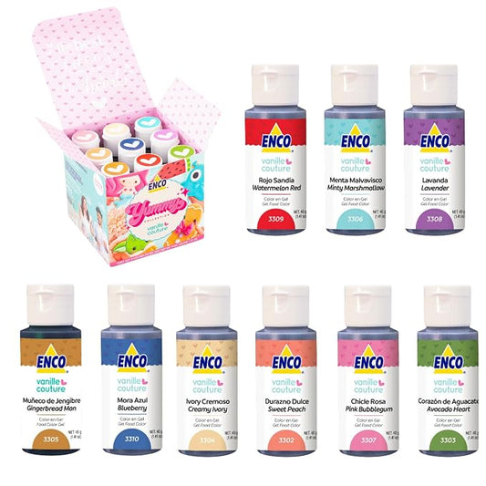 ENCO Yummy Collection Gel Color Set 9208