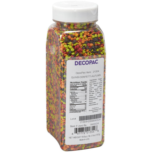 Fall Confetti Quins Sprinkles 21354