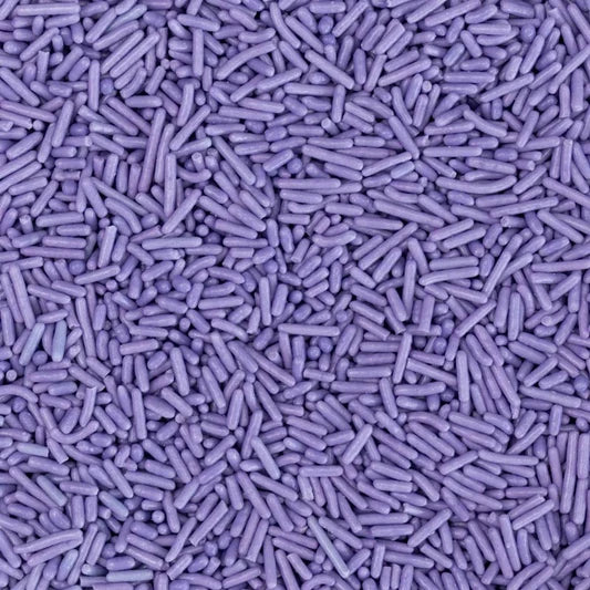 Foliay Lavender Sprinkles Jimmies 1lb BK4143