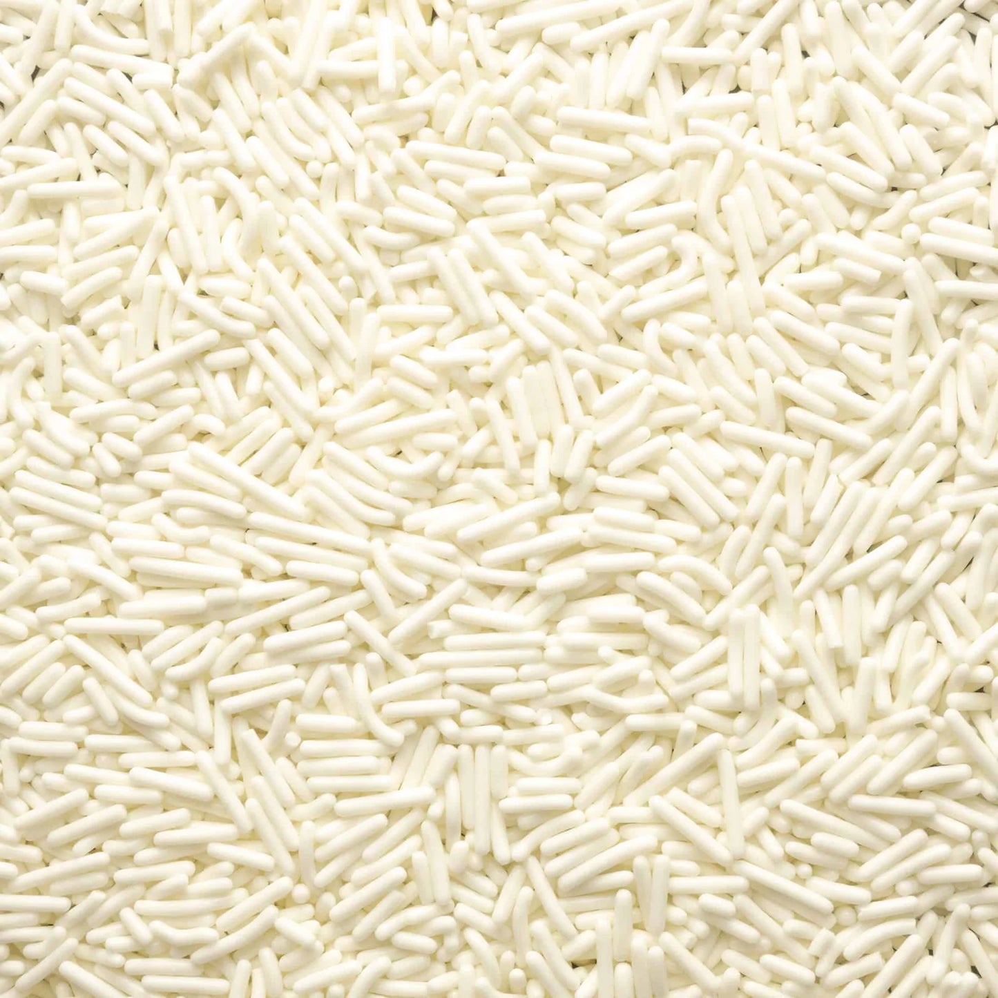 Foliay White Sprinkles Jimmies 1lb BK568