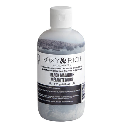Black Malanite Gemstone Cocoa Butter Roxy & Rich