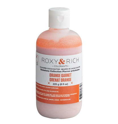 Orange Garnet Gemstone Cocoa Butter Roxy & Rich