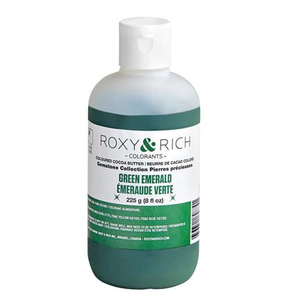 Green Crystal Gemstone Cocoa Butter Roxy & Rich