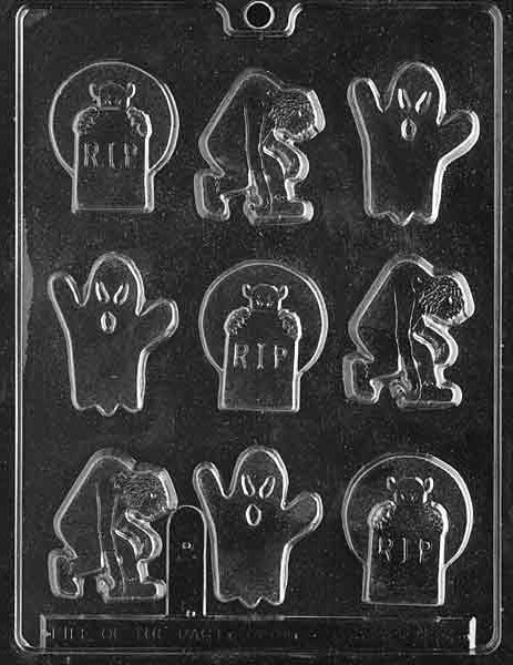 Halloween Assortment Chocolate Mold