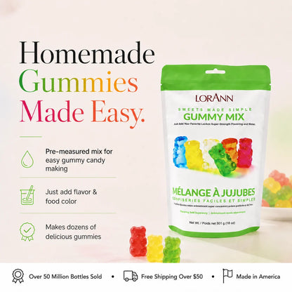Gummy Candy Mix 16 oz Lorann