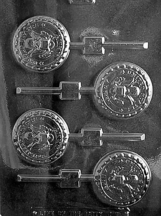 Army Emblem Lolly Chocolate Mold