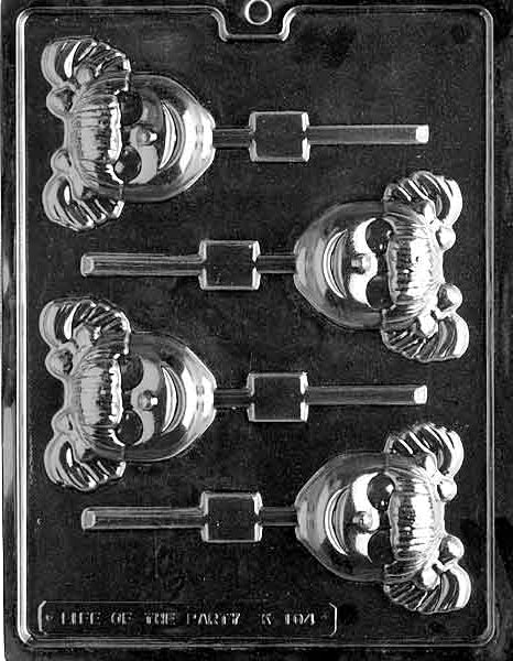 Little Girl Lolly Plastic Chocolate Mold K104