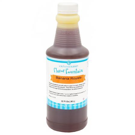 Lorann Banana Flavor Fountain 32oz 1705