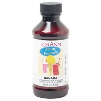 Lorann Banana Flavor Fountain 4oz 1705